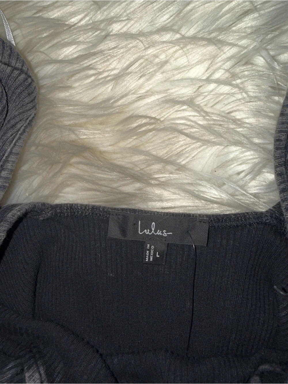 Lulus Ribbed Bodysuit - Picture 4 of 4